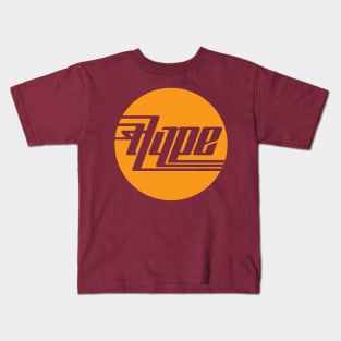 Hype type in a circle Kids T-Shirt